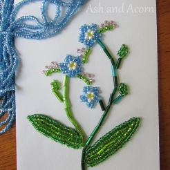 Forget-Me-Not greeting card